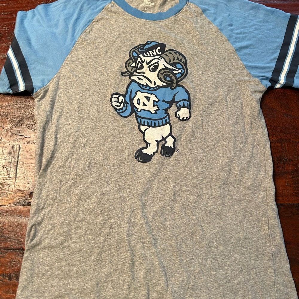 Colosseum UNC Blue and Gray Youth T-Shirt